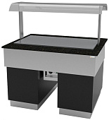 Прилавок с тепловой поверхностью Gastrolux ТМ-1310/ПН/SI