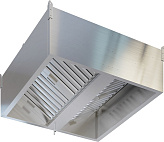 Зонт вытяжной с подсветкой Restoinox ЗВЦКП-27/16