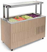 Стол шведский тепловой Enofrigo DOGE ISOLA SVT FISSA 1400 QPC светлый дуб