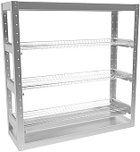 Стеллаж для сушки стаканов Пищевые Технологии Эконом СКСК-3КЭ-2М