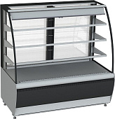 Витрина кондитерская Carboma K70 VM 0,9-2 (ВХСв - 0,9д Техно) (открытая)